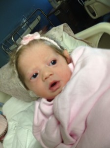 Newborn Baby Olivia